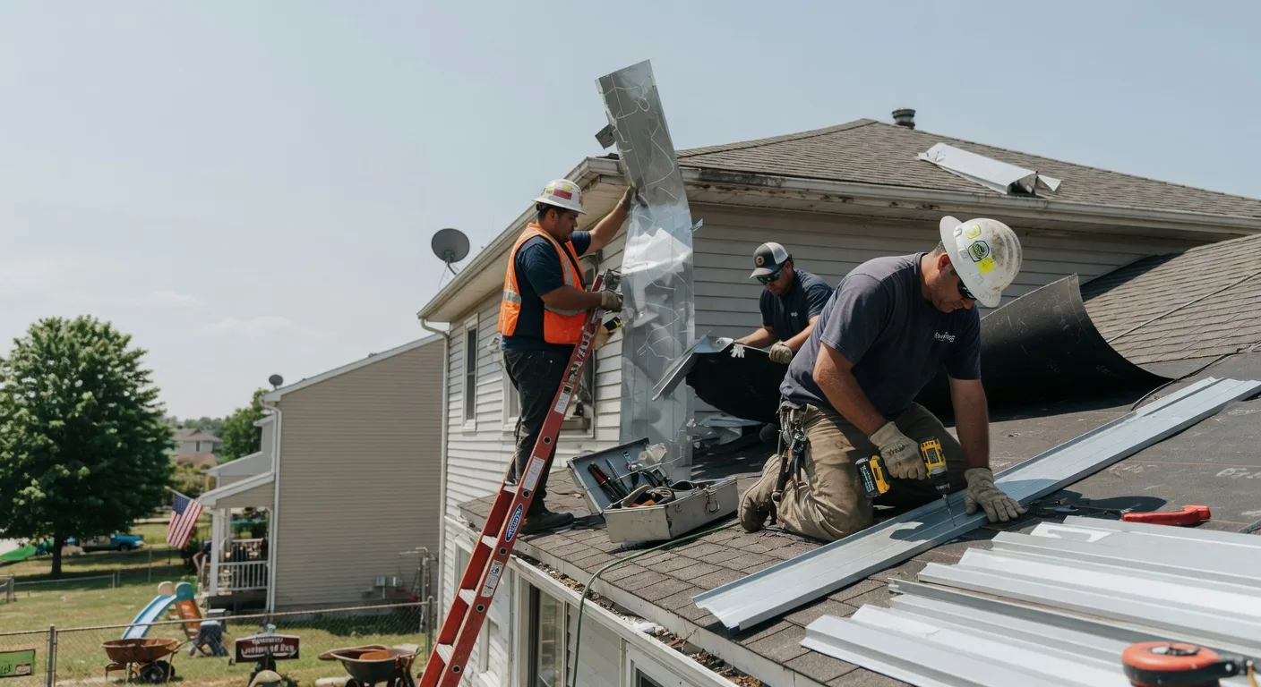 Metal Roof Repair in Hartstown, PA